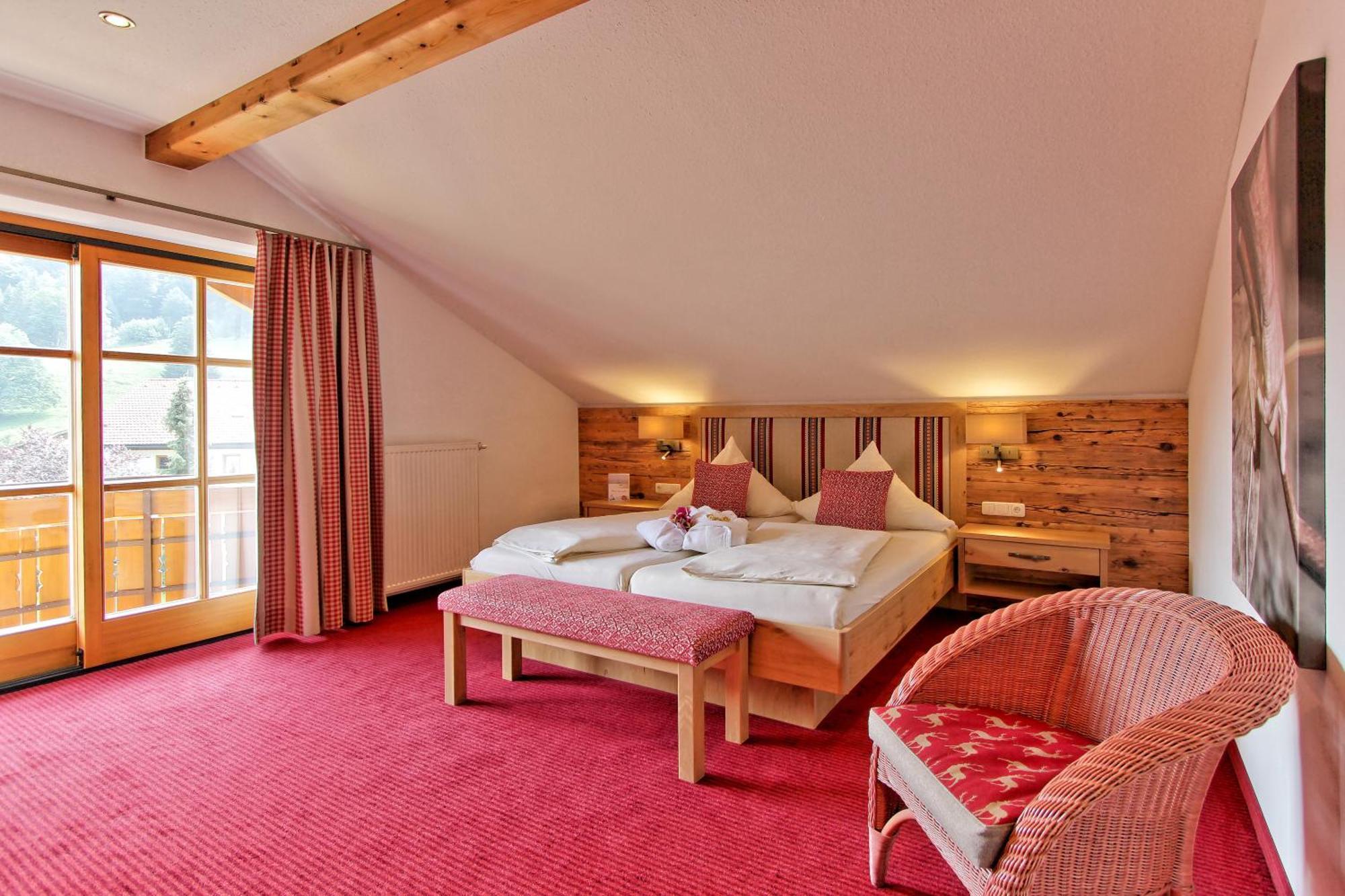 באד הינדלאנג Landhotel Berghof מראה חיצוני תמונה